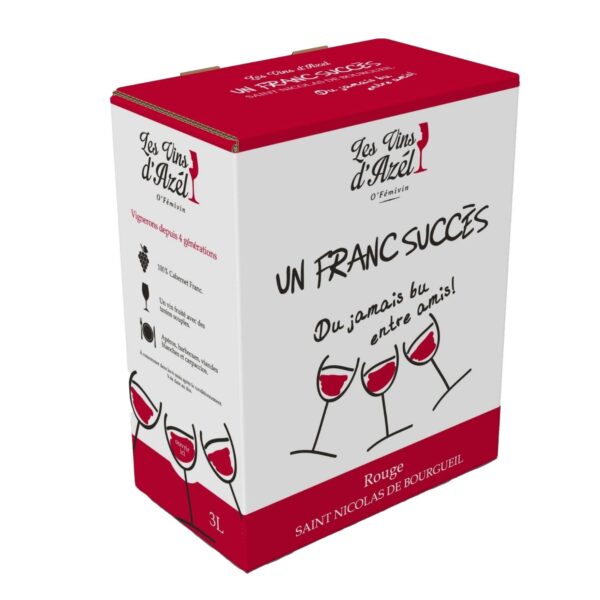 Bib Rouge Un Franc Succès 3L